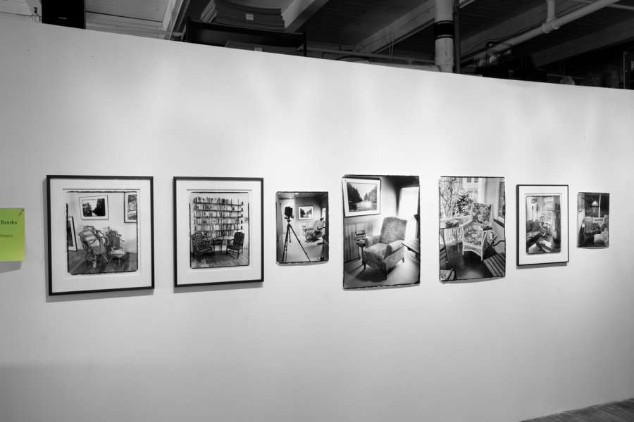 About Books, About Reading, About Photography, Silver Gelatin Print, Fine Art B&W Photography, Richard Margolis